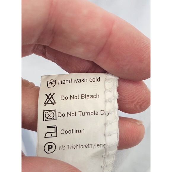 ALK Women's 2X Rosemarine Light Blue Layered Open Front Lightweight Cardigan EUC - Picture 8 of 8